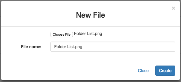 File Screen